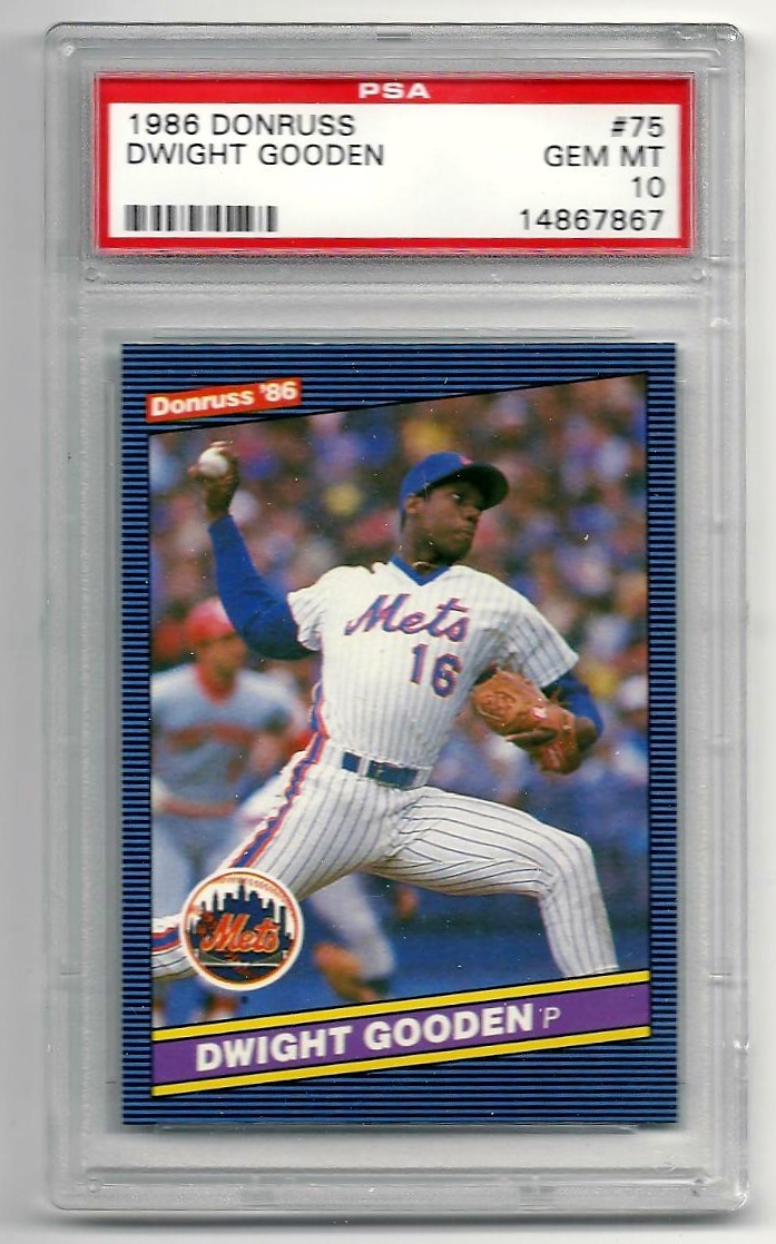 Fleer Baseball 1985 Base Card 82 Dwight Gooden