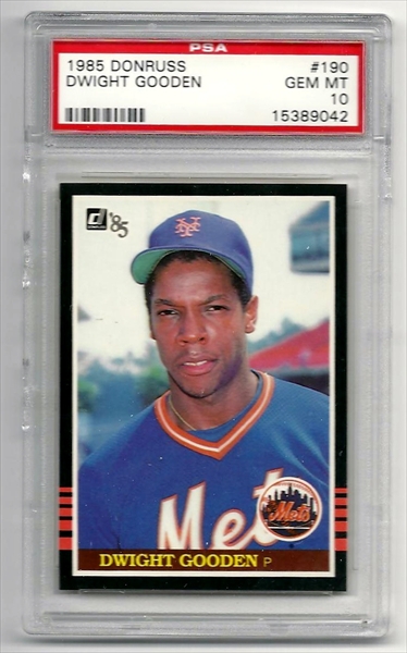 1991 Donruss Dwight Gooden Baseball Card 266 New York Mets 