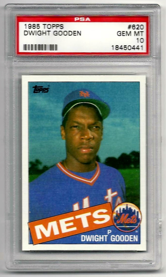 Dwight Gooden 1984 Fleer Update PSA 9 Original Issue as 