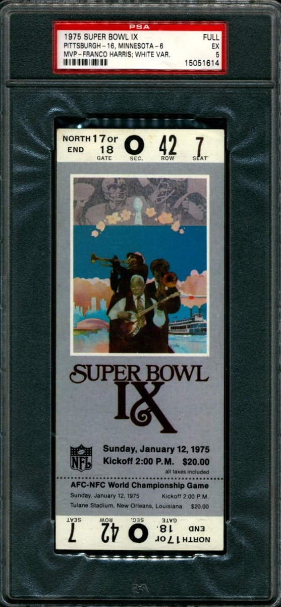 Pittsburgh Steelers win Super Bowl IX: January 12, 1975