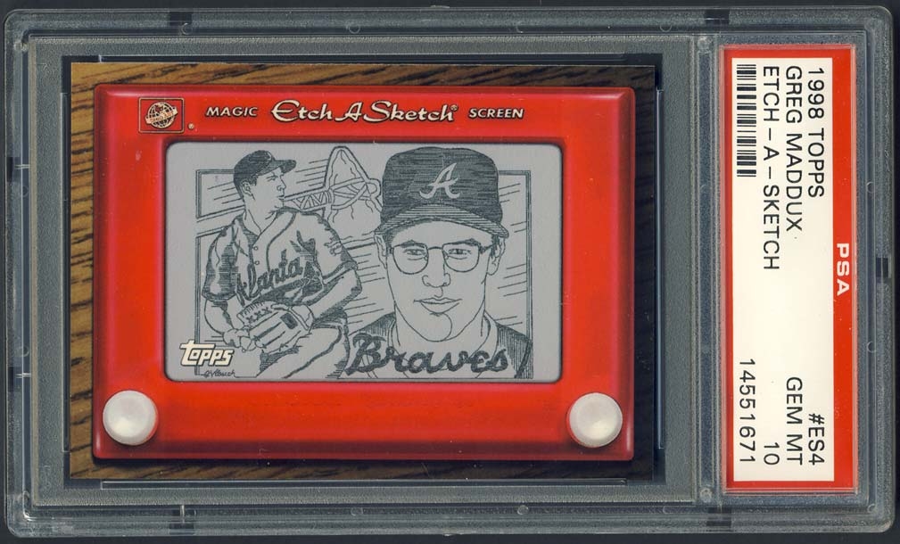 Baseball - 1998 Topps Etch-A-Sketch: RustyWilly's Etch-A-Sketch
