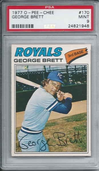 1976 O-Pee-Chee/OPC # 19 George Brett (Royals)