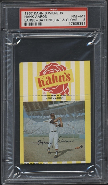 1967 Kahn's Wieners Art Shamsky (Reds)