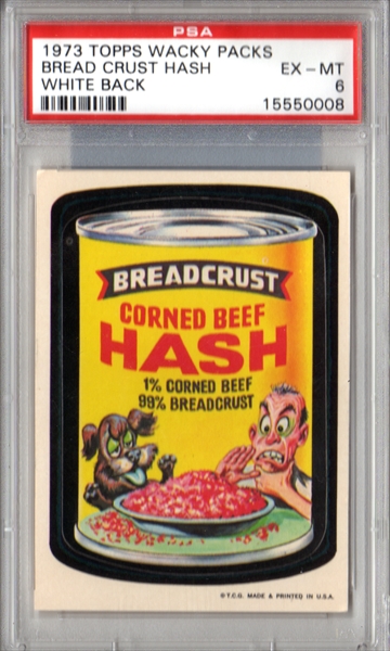 1973 Wacky Packages Harm & Hammer outlet PSA 6