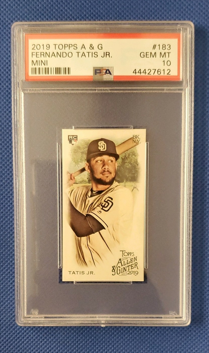 Fernando Tatis Jr. San Diego Padres 2019 Topps Allen & Ginter # 183 Rookie  Card