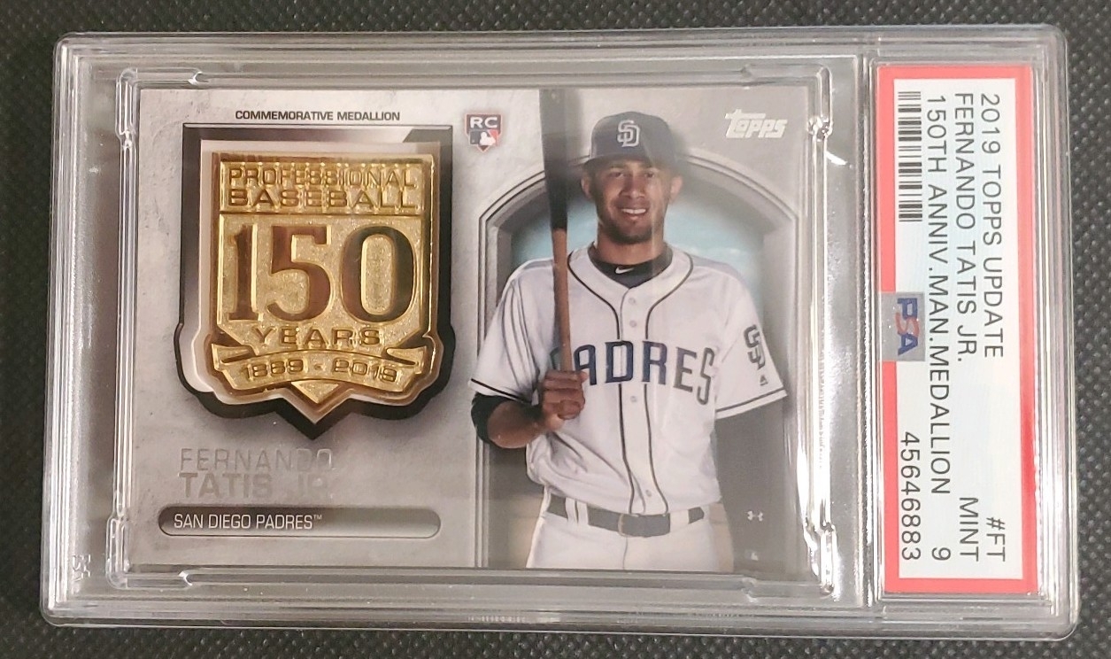 Manny Machado SAN DIEGO PADRES 2019 Topps Update 150 Years of Baseball BLUE