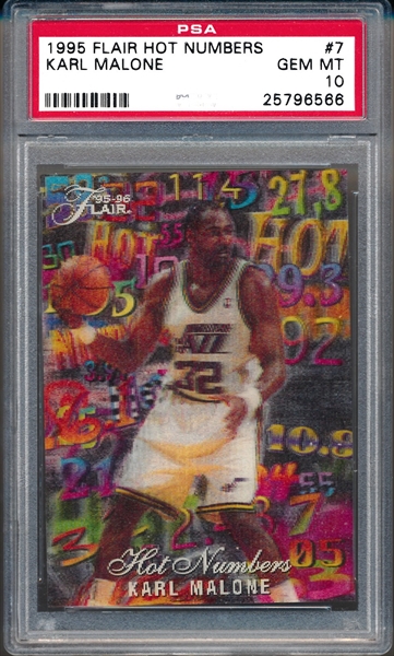 Basketball, 1995-96 Flair Hot Numbers All Time Set: OsborneCollection