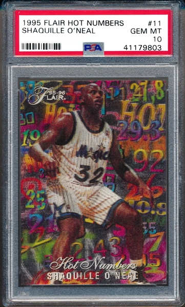 Basketball, 1995-96 Flair Hot Numbers All Time Set: OsborneCollection