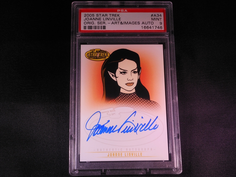 STAR TREK TOS ART AND IMAGES AUTO A35 LOIS JEWELL 