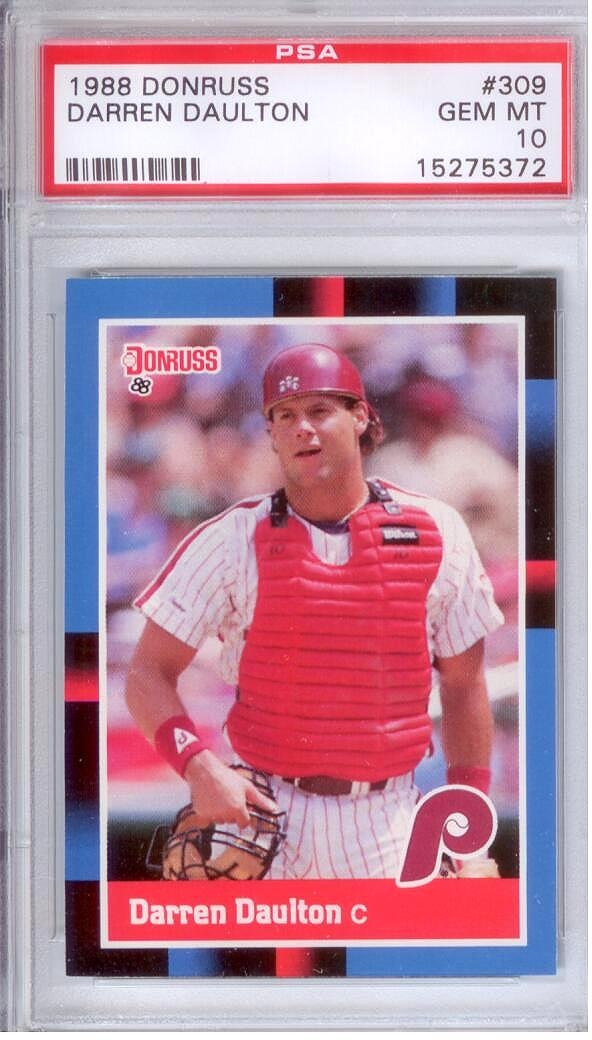 1992 Donruss - Darren Daulton - (#198)