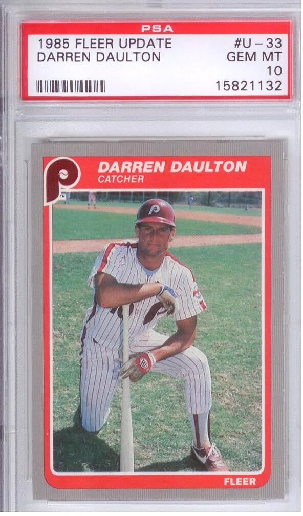 Darren Daulton Hockey Trading Cards