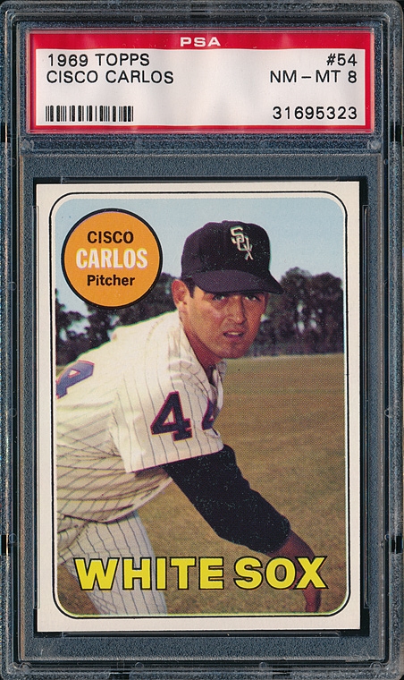 Chicago White Sox Autographed Signed Gerry Nyman 1969 Topps Rookie