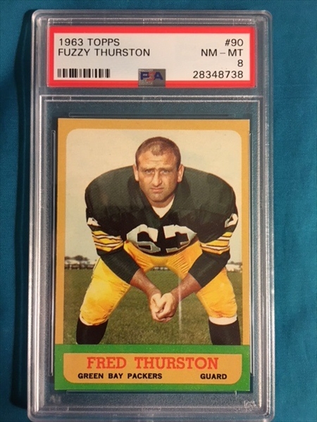 Fuzzy Thurston Green Bay Packers 2022 Football Art Card