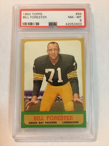 : 1963 Topps # 89 Forrest Gregg Green Bay Packers