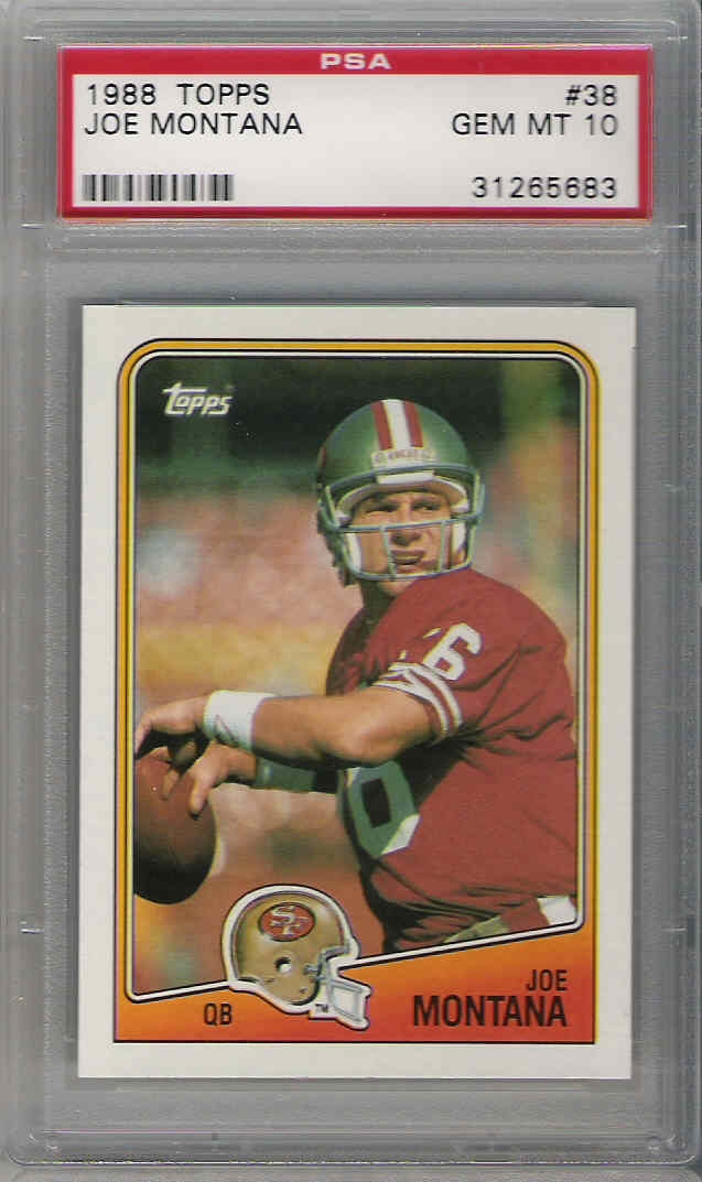 Football - Joe Montana Basic Topps Set: The Sedano Collection Set Image