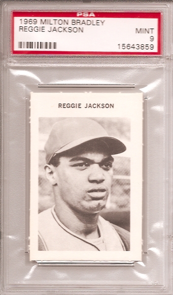 9 REGGIE JACKSON Oakland Athletics MLB OF Green Mint Throwback