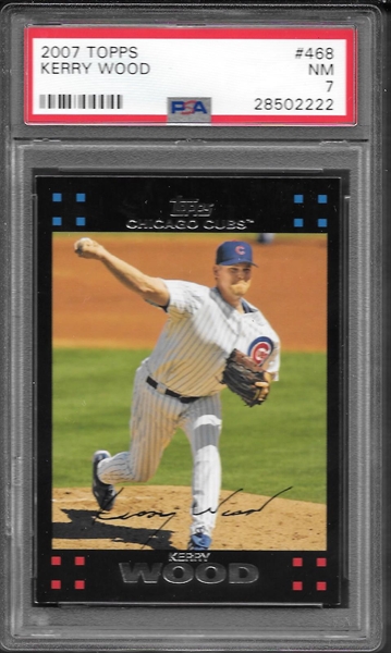 2007 Topps Baseball Card Collector 468 Kerry Wood Chicago Cubs