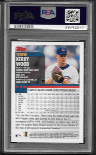 2007 Topps Baseball Card Collector 468 Kerry Wood Chicago Cubs