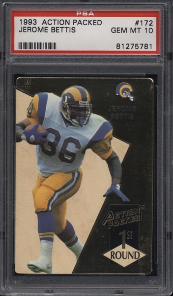 1994 Upper Deck SP Jerome Bettis All Pro Holoview PB22 Rams Steelers