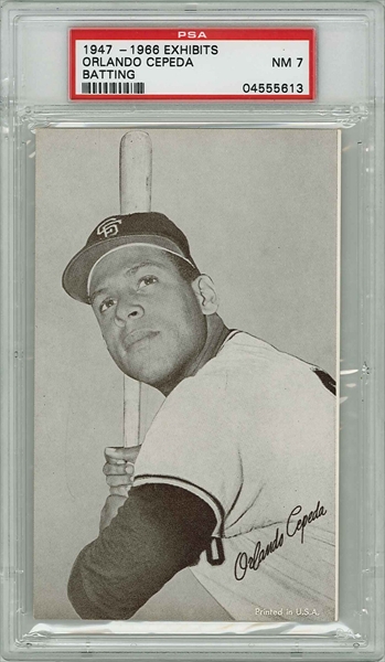 Orlando Cepeda PSA DNA Signed 1962 Topps Autograph