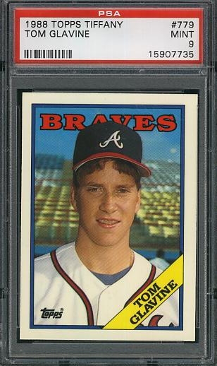 Tom Glavine - Braves #583 Fleer 1990 Baseball Trading Card