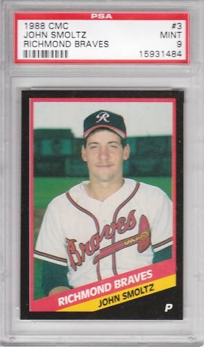 1990 Donruss 121 John Smoltz Braves Collector Card Mint 