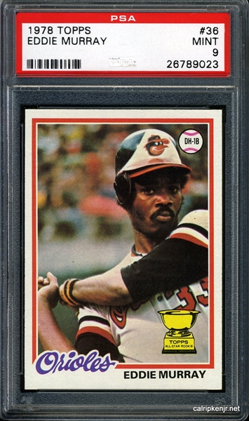 Eddie Murray Prices, 1983 Fleer Stamps