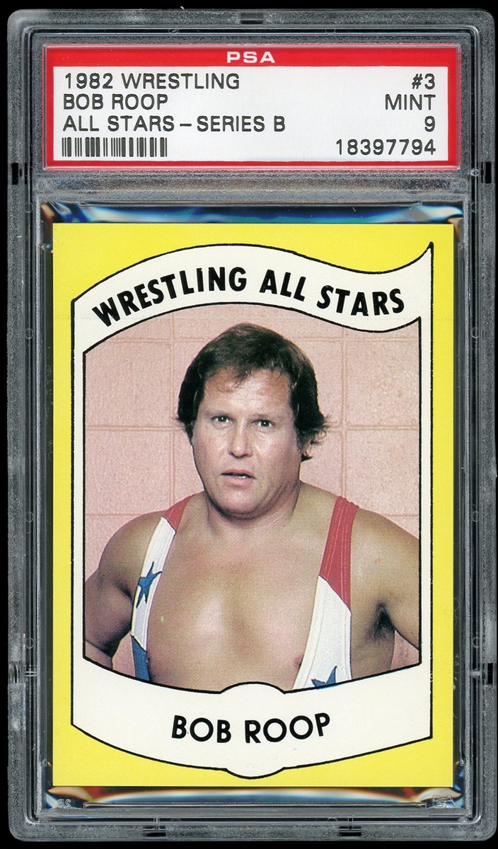 Online Wrestling all Stars 1982 dutch mantel PSA 6