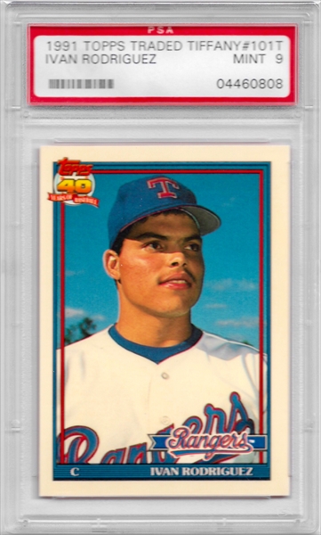 2024年のクリスマスの特別な衣装 名作】【Ivan Rodriguez】1997 Notable Signature Donruss Donruss