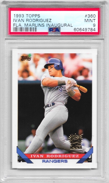Baseball - Ivan Rodriguez Master Set: Air Daniel 23 - Ivan