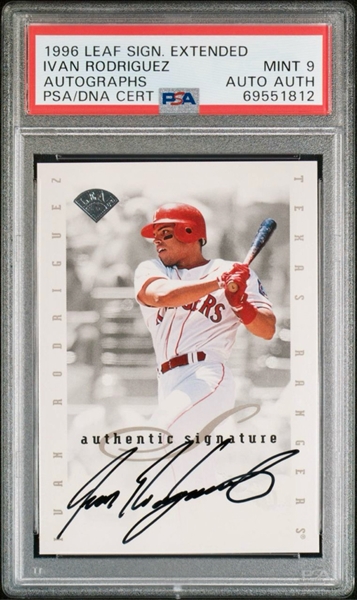 Baseball - Ivan Rodriguez Master Set: Air Daniel 23 - Ivan 