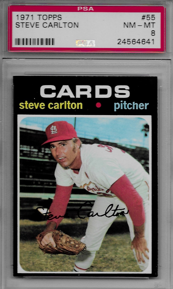 STEVE CARLTON 1970 Topps 220 Baseball Card St Louis 