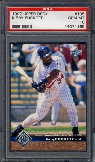 Players Showcase Image Gallery: Porkchopper4's Kirby Puckett Collection -  Post-Career