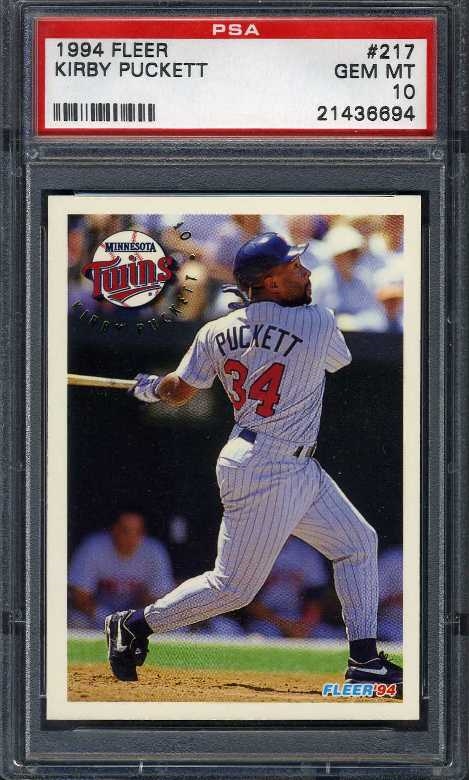 Baseball - Kirby Puckett Basic Set: Porkchopper4's Kirby Puckett ...