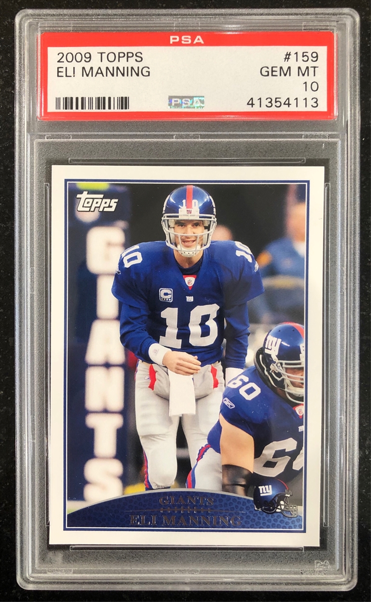 : 2015 Topps # 155 A Eli Manning New York Giants-FB