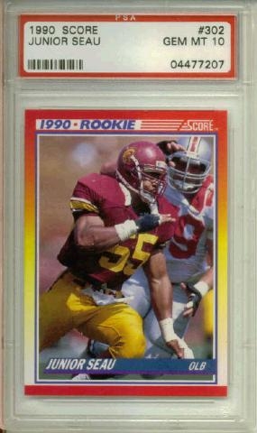 1997 Pinnacle Action Packed # 30 Junior Seau San Diego Chargers