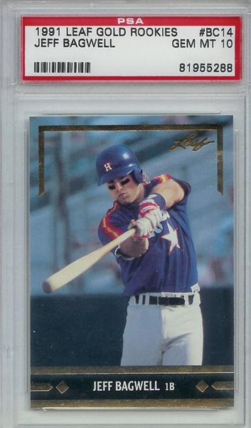 1990 Pro Cards Jeff Bagwell #1324 Minor League New Britain Red Sox Hall Of  Fame