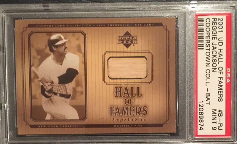 2001 Upper Deck UD Baseball Hall of Famers GU Bat HOF Luis