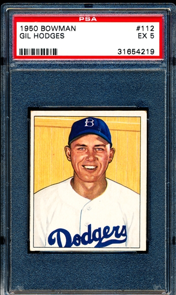 1955-57 Brooklyn Dodgers Picture Pack: Roy Campanella Portrait, PSA 6!