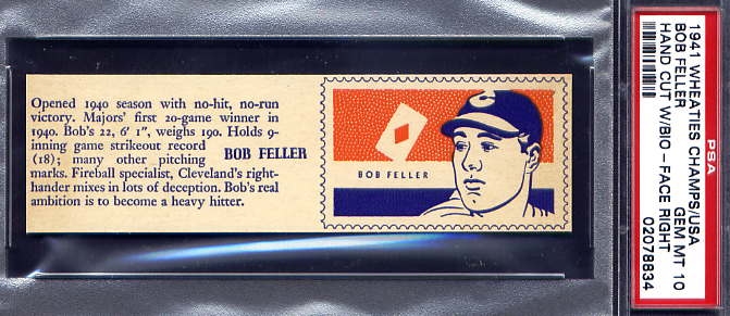 Baseball - Bob Feller Master Set: Steve's Master Set of Set Image Gallery