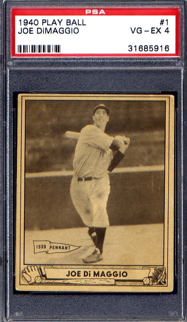 Baseball - Joe DiMaggio Master Set: Steve/Mike's father-son JoeD set Set  Image Gallery