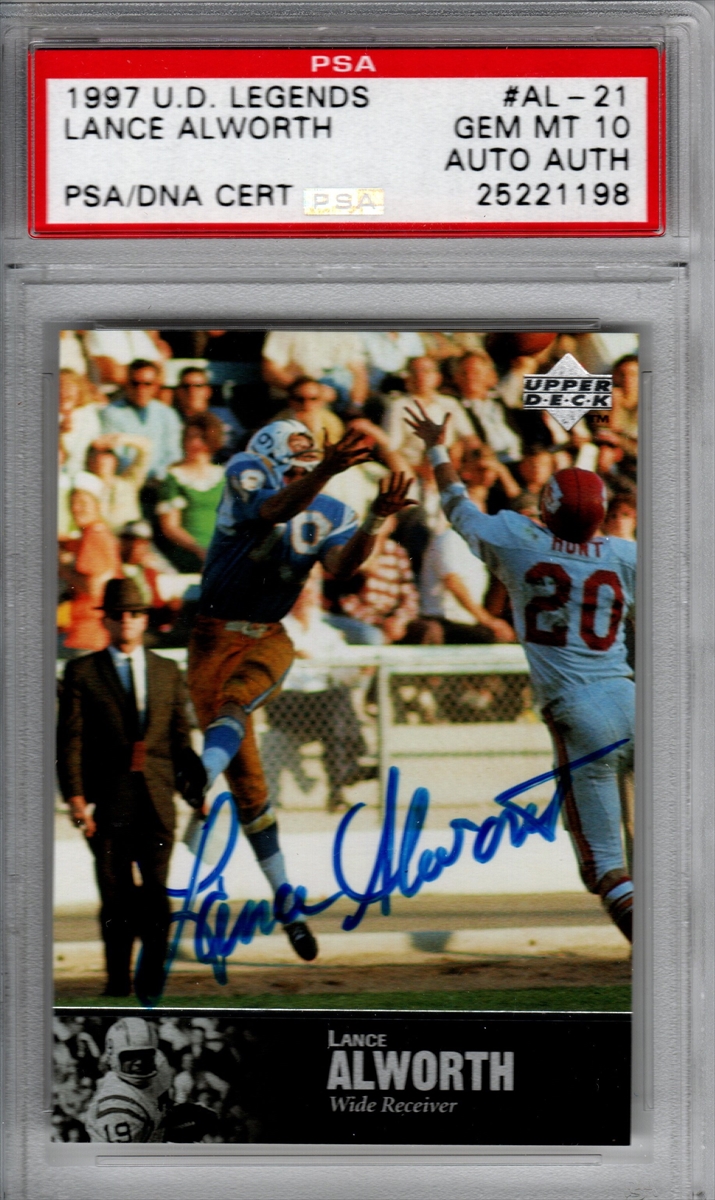 Gridiron Classic Teams Lance Alworth Signed Photos, Collectible Lance  Alworth Signed Photos