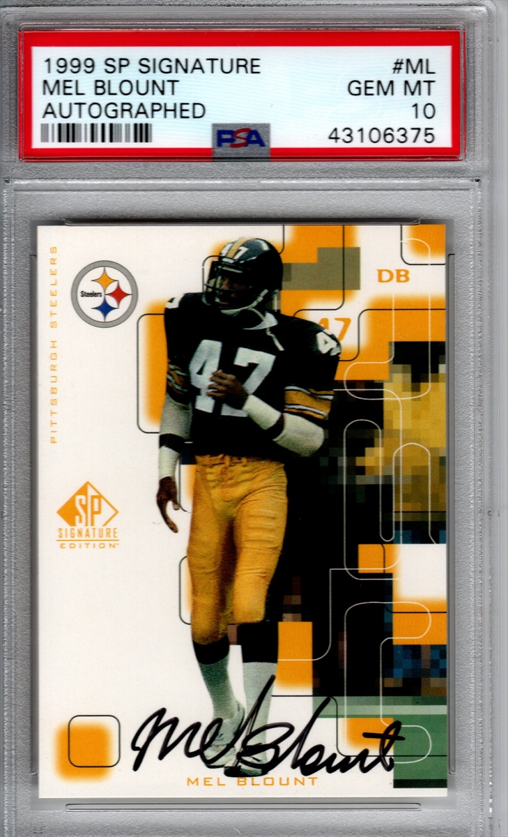 Autographed Pittsburgh Steelers Rod Woodson 2019 Panini Prizm