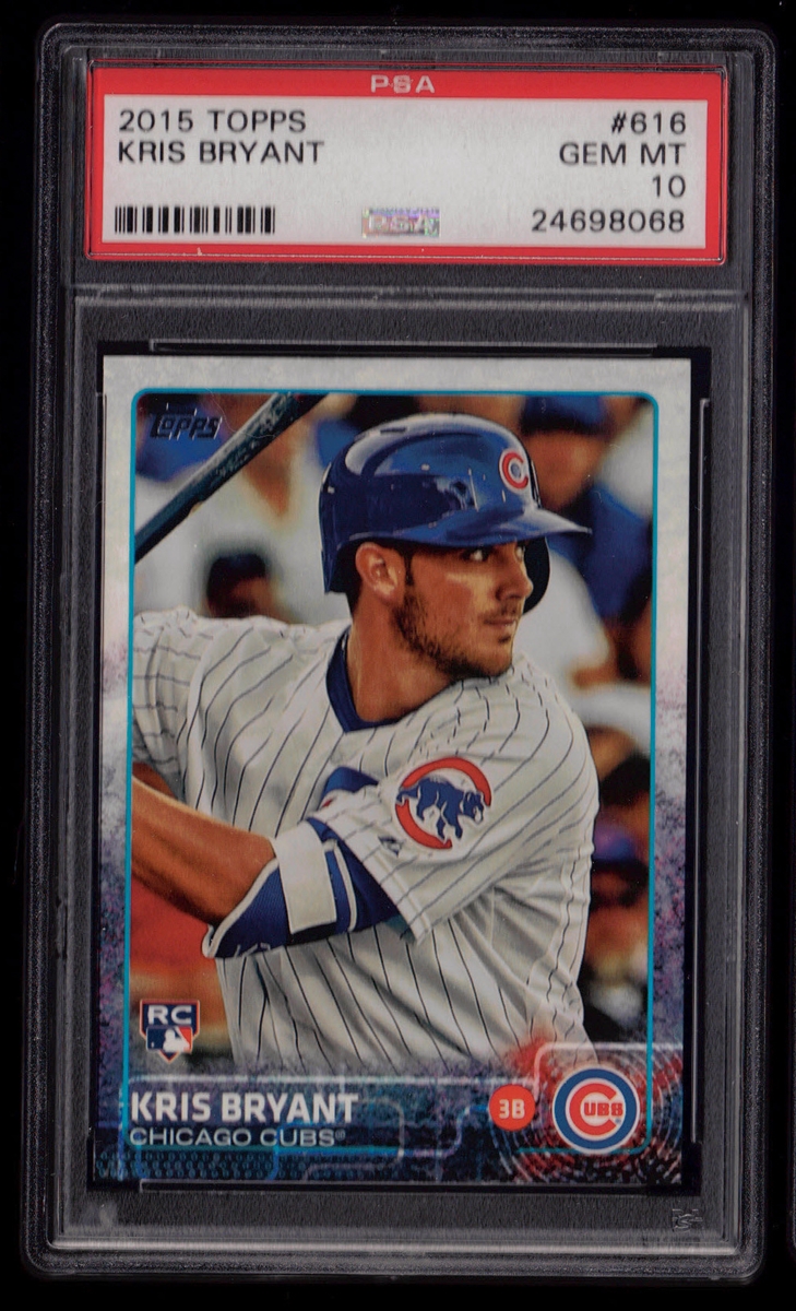 2016 Topps Heritage Real One Kris Bryant Autograph Chicago Cubs