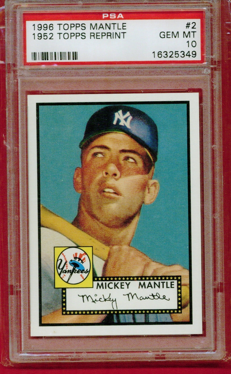 1996 Topps Mickey Mantle Complete Baseball Card Set (19 Mickey