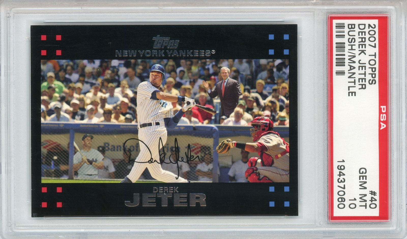 Singles Showcase Image Gallery: 2007 Topps Derek Jeter & Jeter 