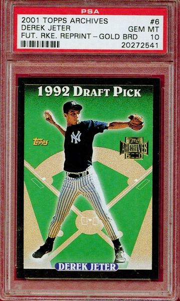 Baseball 2001 Present Topps Derek Jeter 1993 Reprints Published Set 2001 Present Topps Derek Jeter 1993 Reprints Bucket List