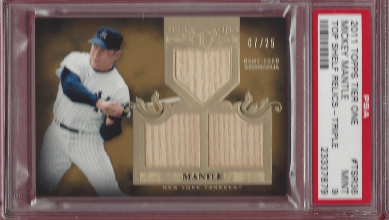 PSA Set Registry Showcase: Mantle Serial Number Jersey/Stats