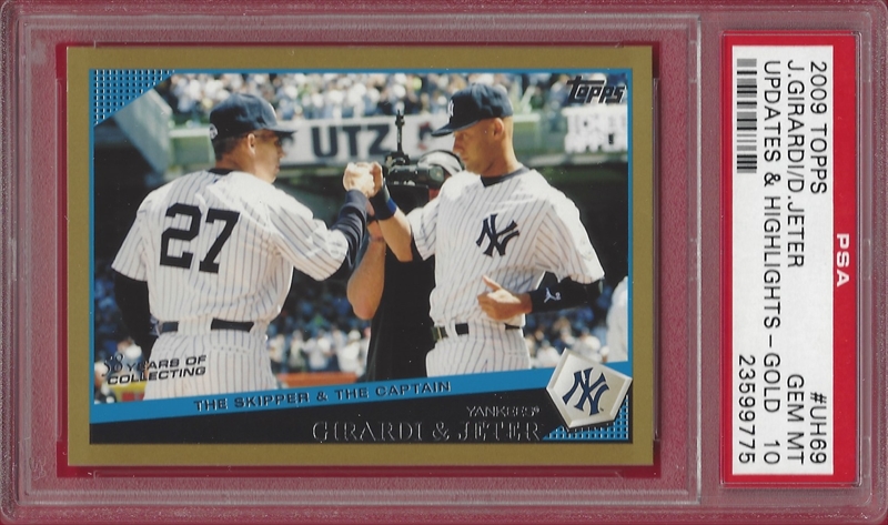 2009 Topps Derek Jeter David Wright /2009 Gold Team USA