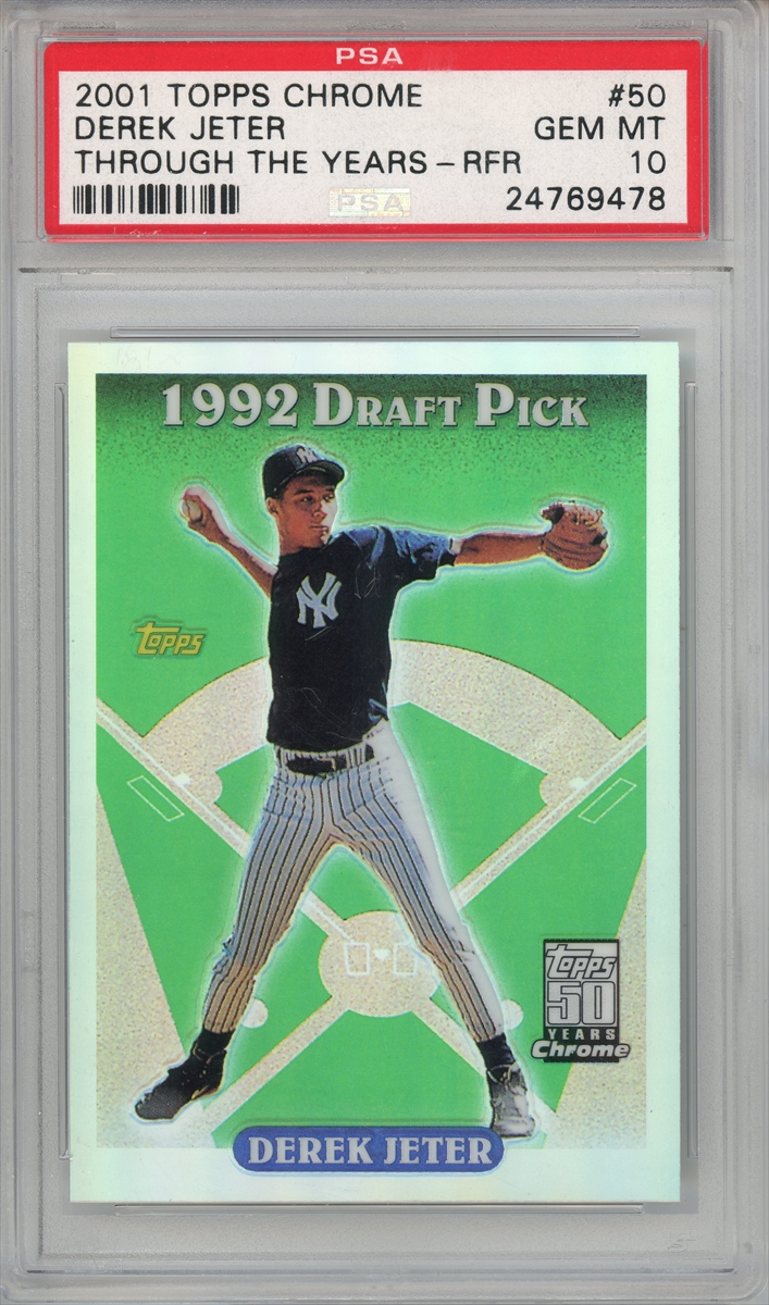 1996 Studio Bronze Press Proofs 33 Derek Jeter /2000 READ